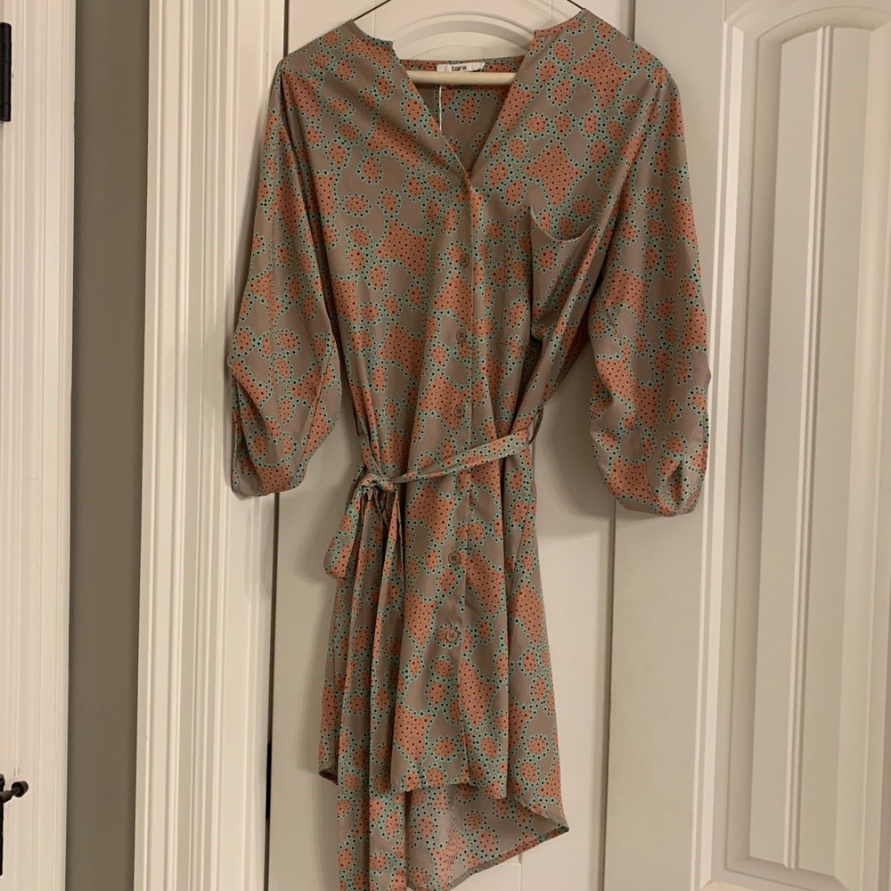 Dress : button down style